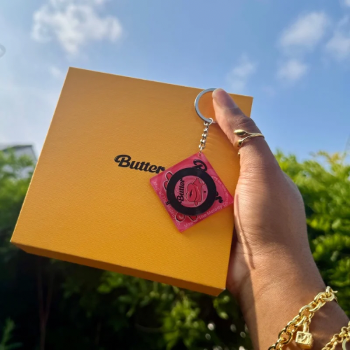 Butter Keychain